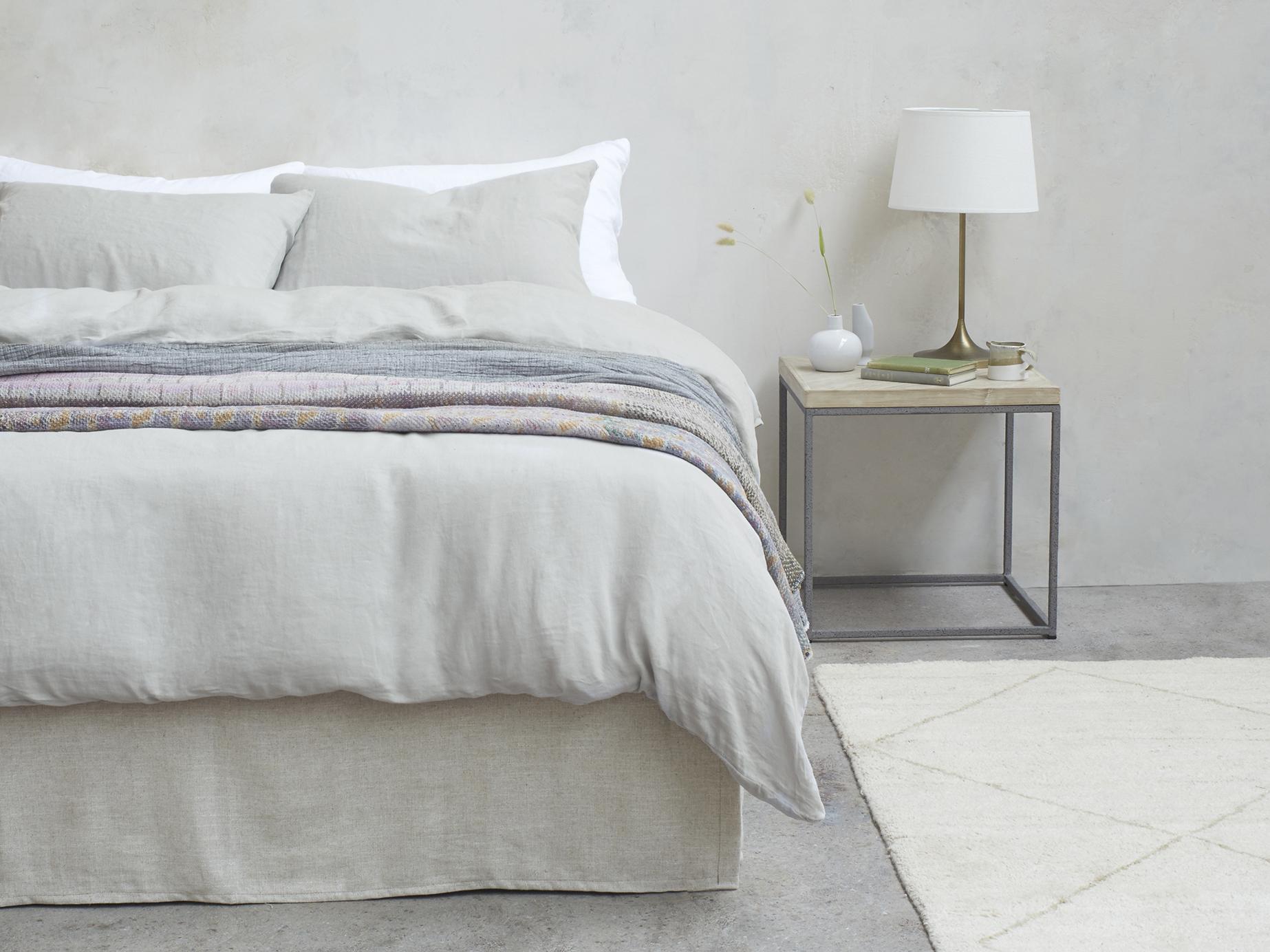 Best Linen Bedding Sets French And Washed Linen That Is Soft And Chic