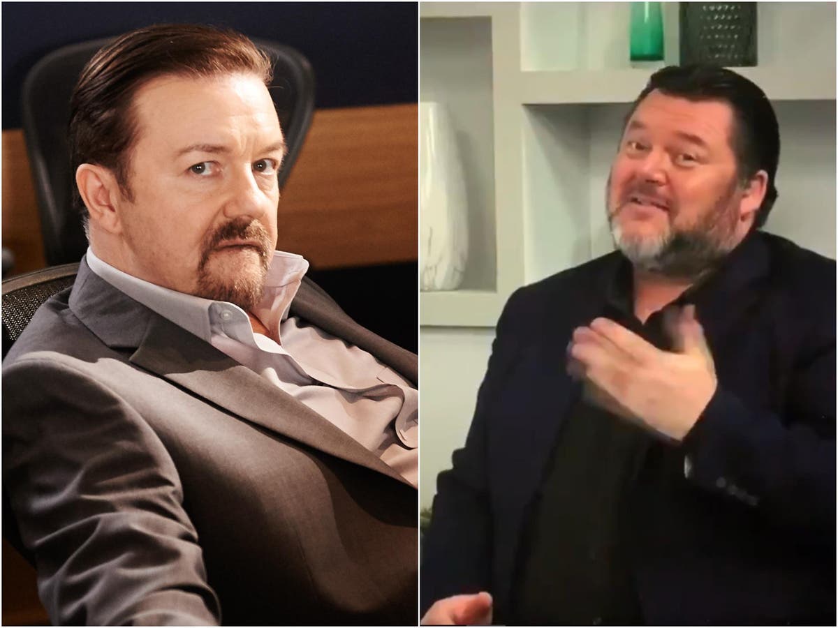 Duvet salesman dubbed the ‘real David Brent’ goes viral on Twitter