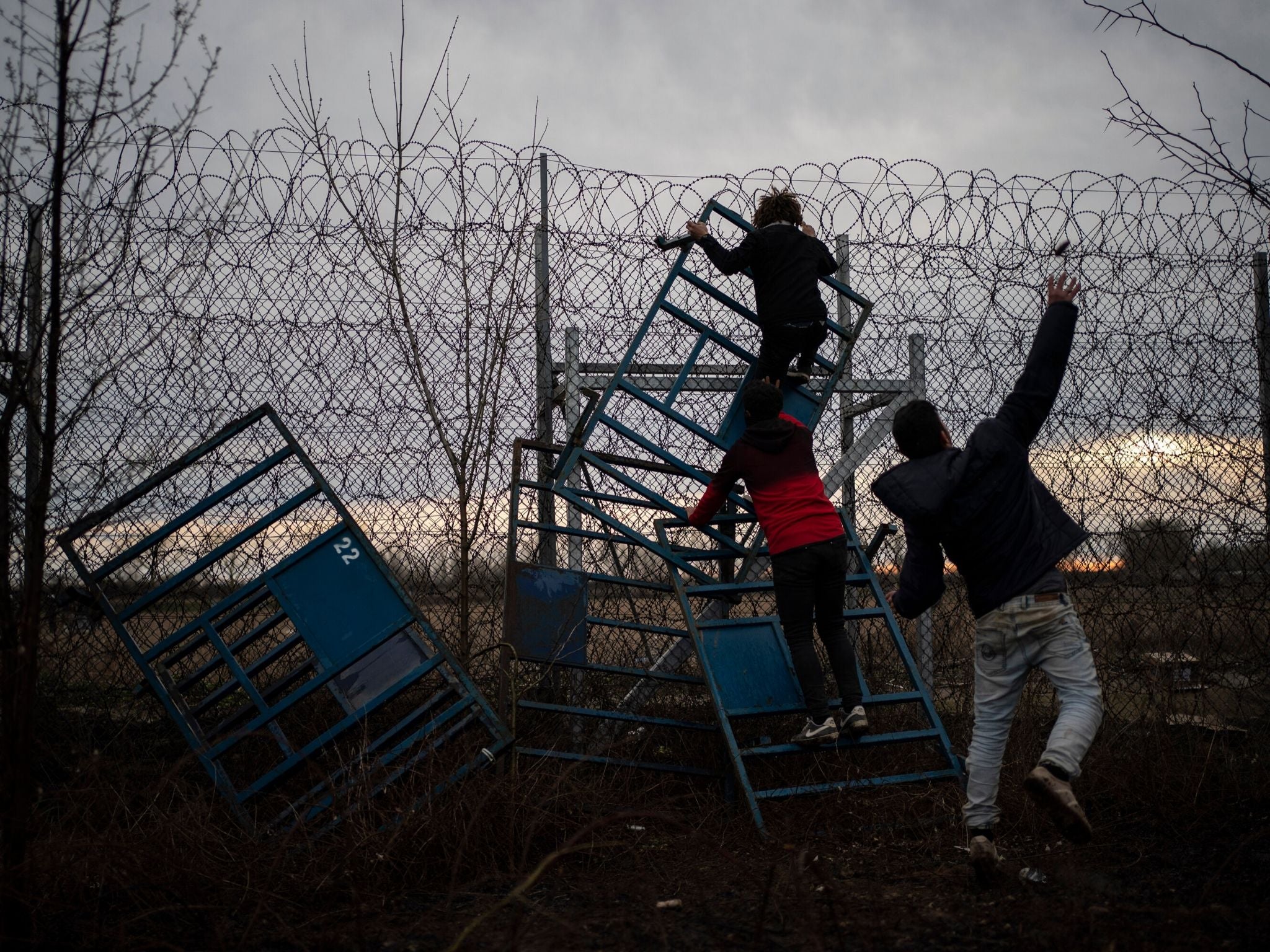 &apos;A closed door&apos;: EU tells refugees on Greece-Turkey border Europe is not open