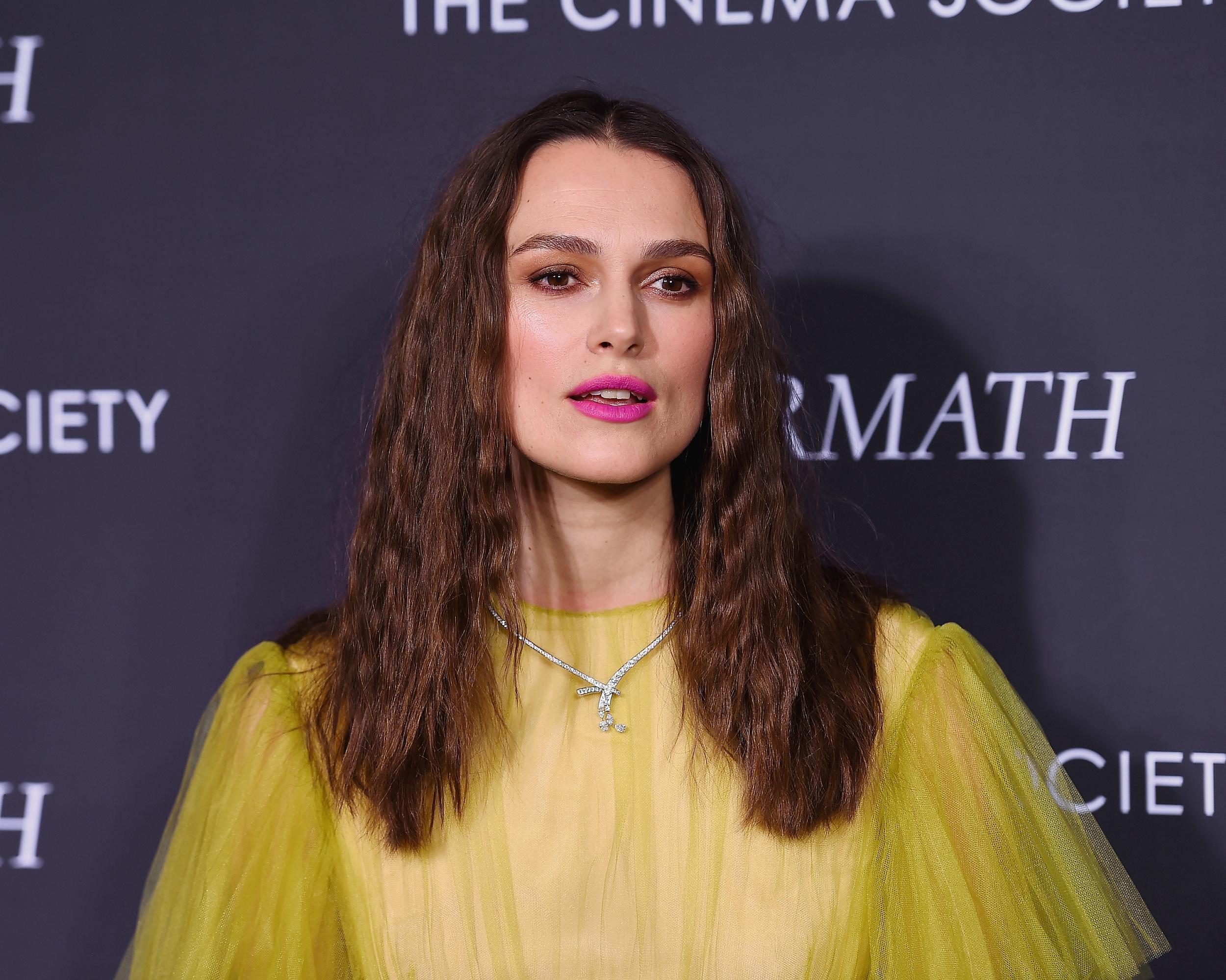 Keira Knightley says she won't do nude scenes in case they are uploaded to porn websites