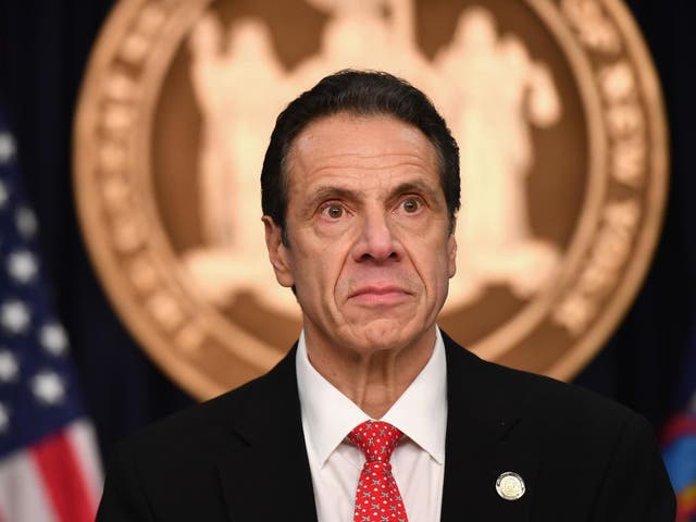 New York Governor Andrew Cuomo announced nonessential workers are no longer allowed to go into the office