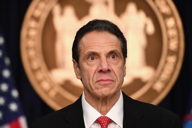 New York Governor Andrew Cuomo announced nonessential workers are no longer allowed to go into the office