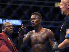 UFC champion Adesanya speaks at protest in New Zealand
