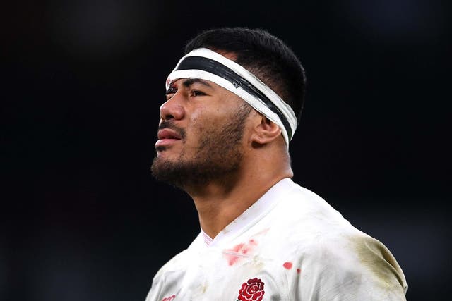 Manu Tuilagi was sent off in England's 33-30 victory over Wales