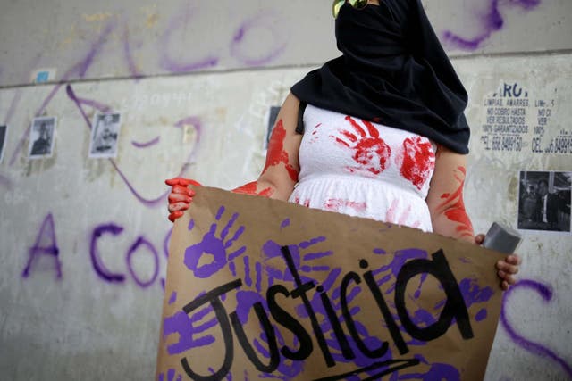 Women across Mexico have been protesting against femicide in recent months