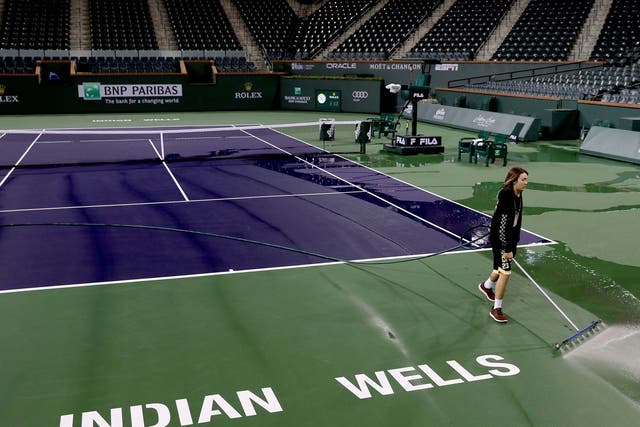 The BNP Paribas Open at Indian Wells has been called off due to coronavirus