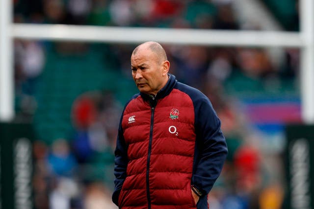 Eddie Jones faces an uncertain future with England as he awaits talks on his contract