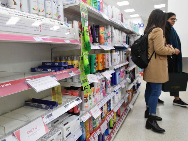 Related video: Empty supermarket shelves amid panic buying over coronavirus