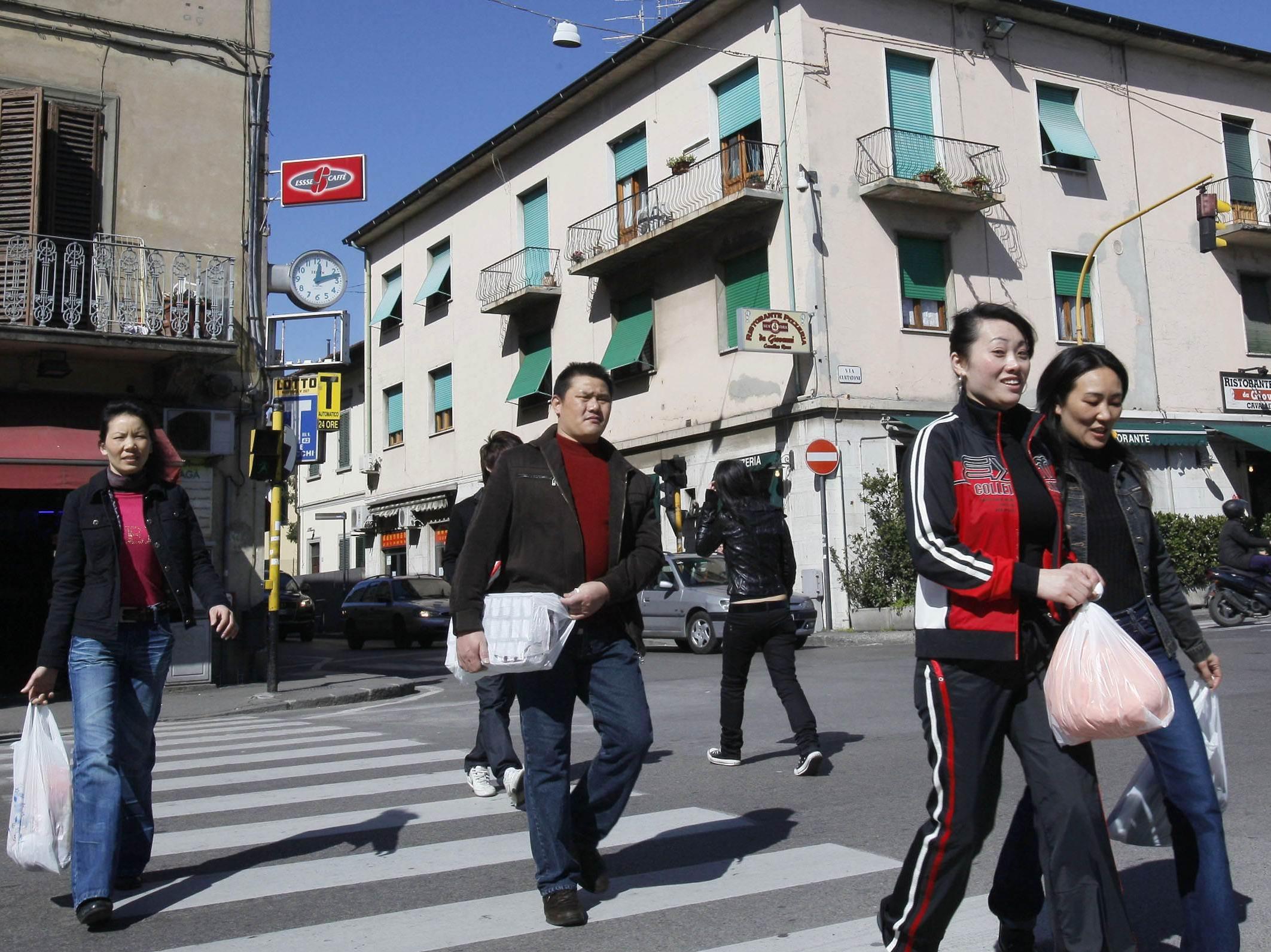 Civic duty: many Chinese people in Italy have sought isolation to protect their neighbours