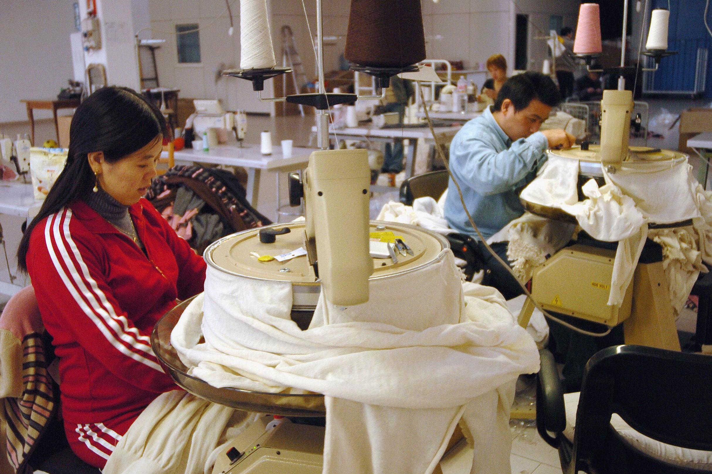 Chinese workers run most of Prato’s textile industry (AFP/Getty)