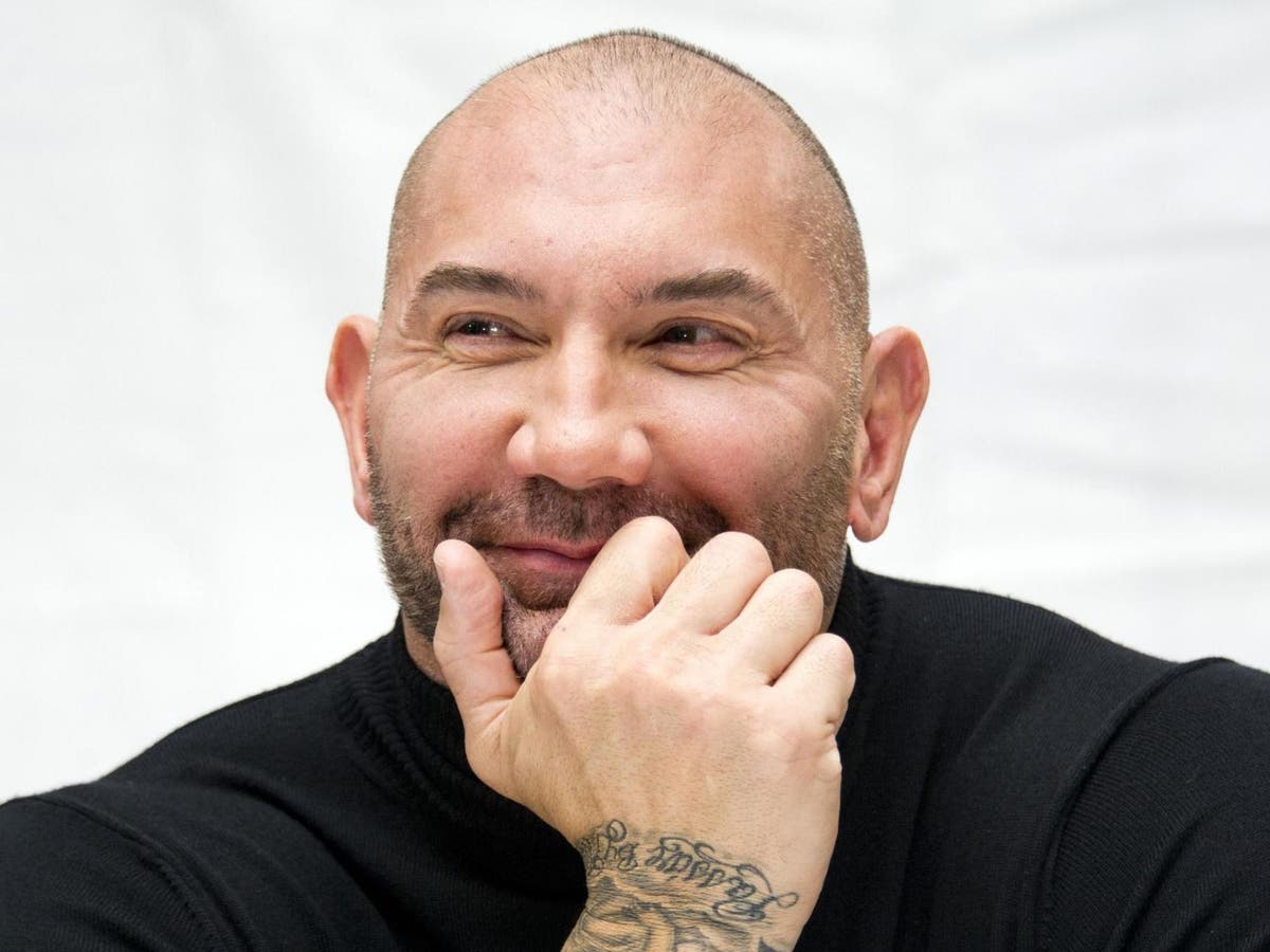 Dave Bautista Fame Is Overwhelming Sometimes I Want To Crawl Under A Rock And Hide The Independent The Independent