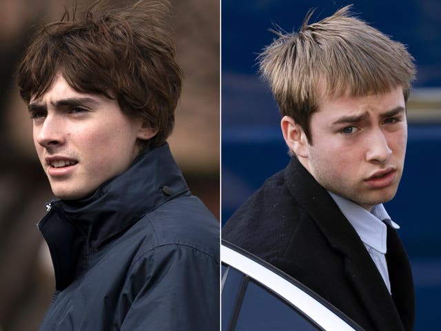 <p>Gene Gallagher and Sonny Starkey were given bound over orders ‘to keep the peace’ </p>