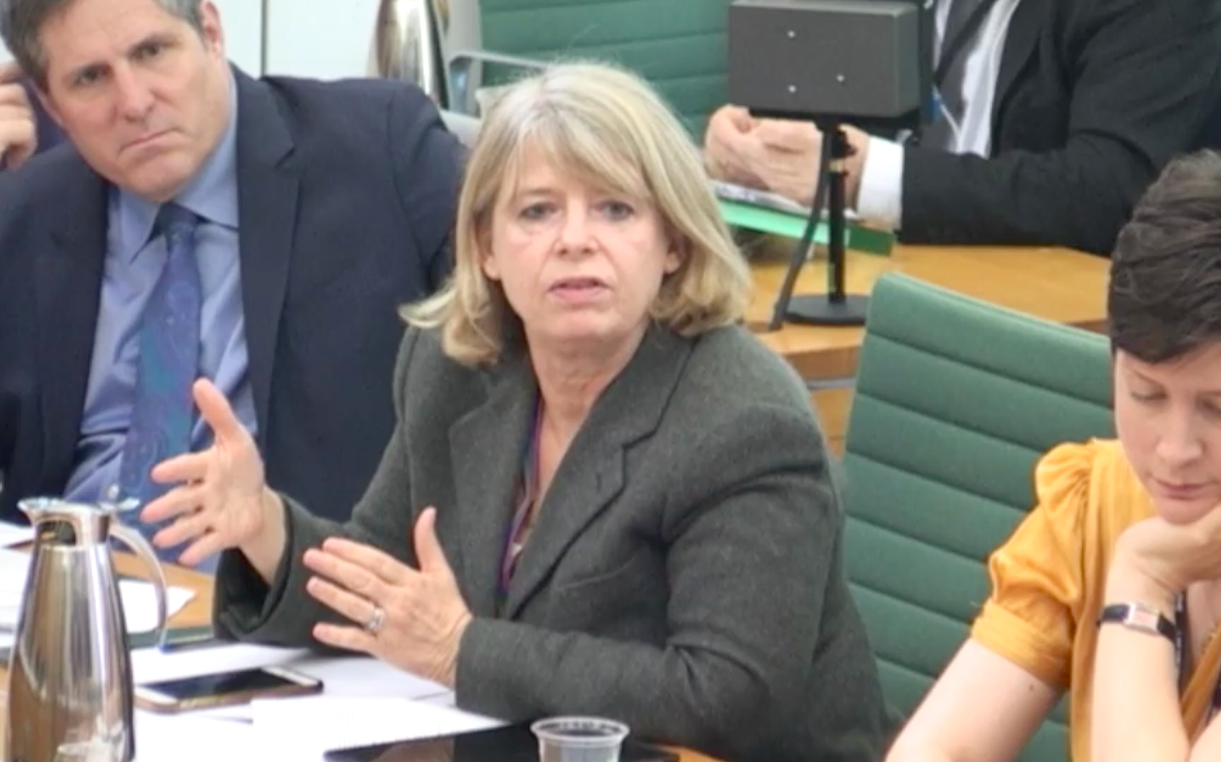 Tory MP Harriet Baldwin was speaking at the Commons Treasury committee