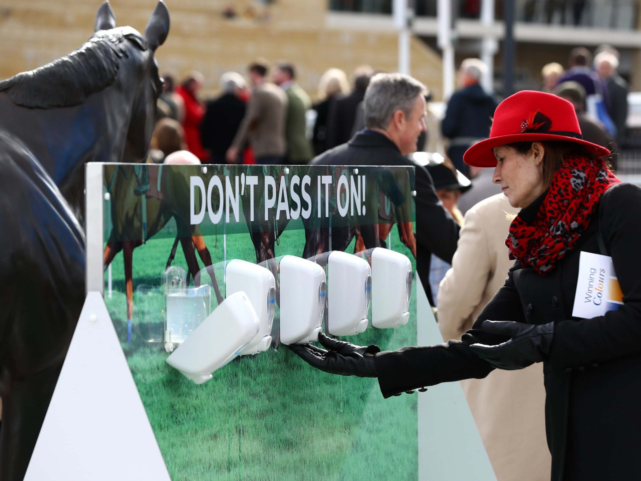 Cheltenham Festival: Coronavirus measures in place as jockeys receive special briefing on hygiene