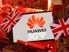 Huawei hits out at ‘groundless’ criticism of role in UK 5G roll-out