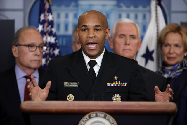 Surgeon general Jerome Adams was cited for violating emergency orders in Hawaii to enter a closed state park and take pictures