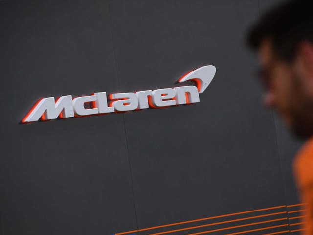 A member of the McLaren F1 team is being tested for coronavirus