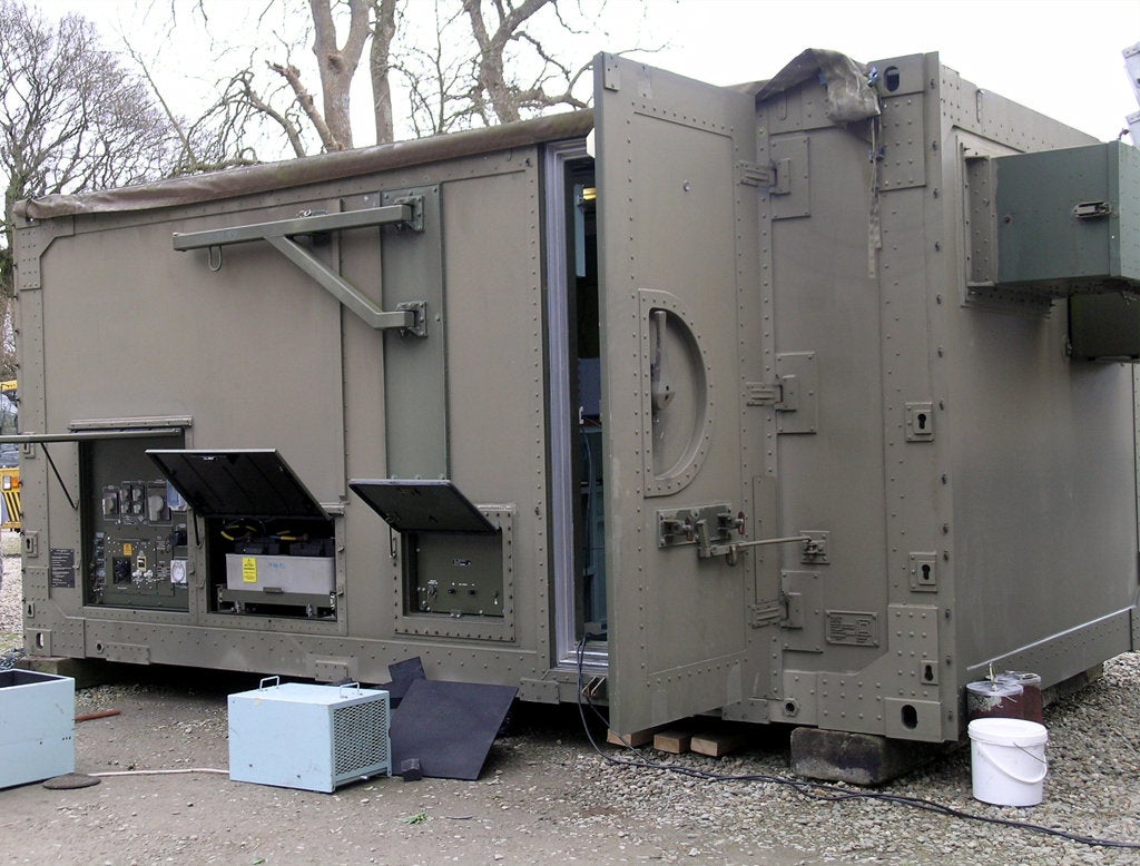 The cabins promise space and protection for two adults