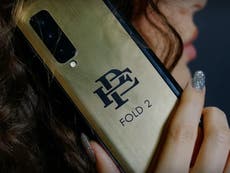 Pablo Escobar Fold 2 is just Samsung phone covered in gold foil