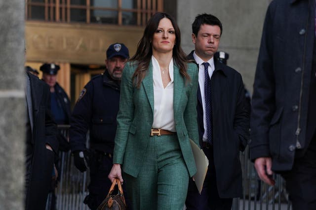 Donna Rotunno leaves the court following Harvey Weinstein's sentencing on 11 March 2020 in New York City.
