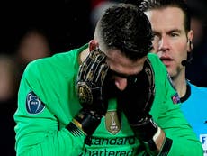 Klopp refusing to blame Adrian as Liverpool crash out of Europe