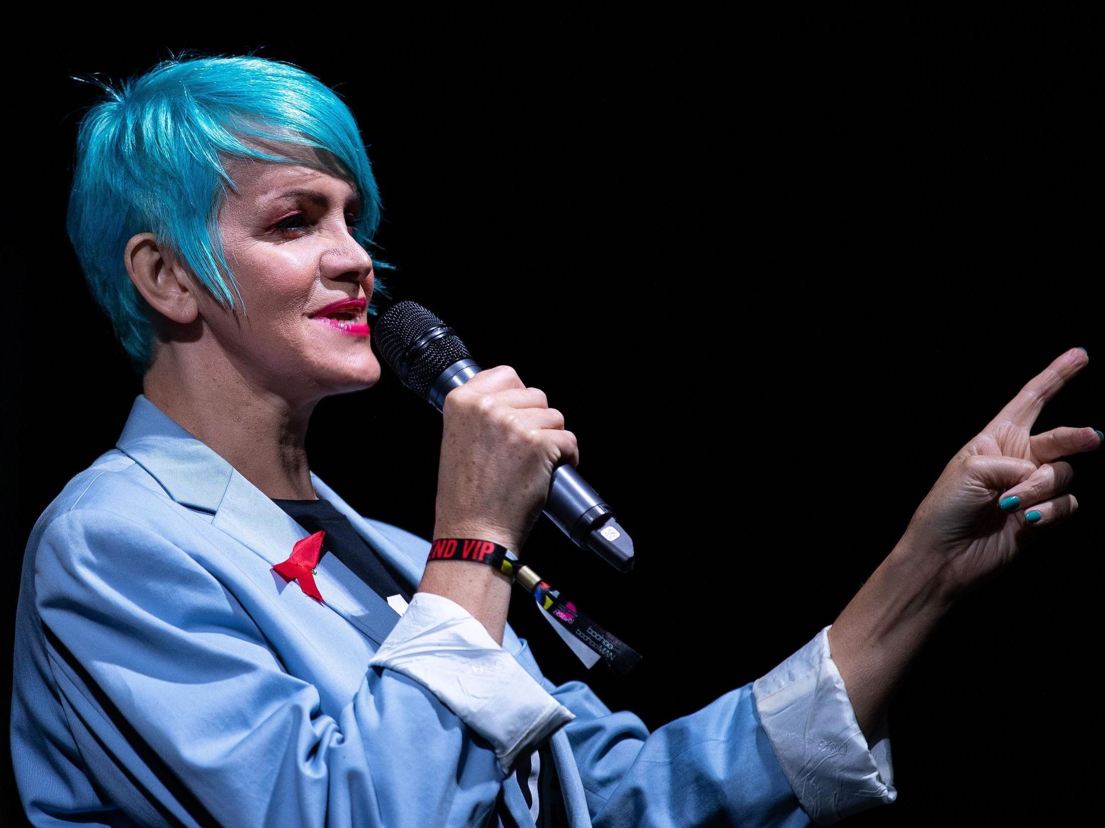 Kate O'Donnell at Manchester Pride