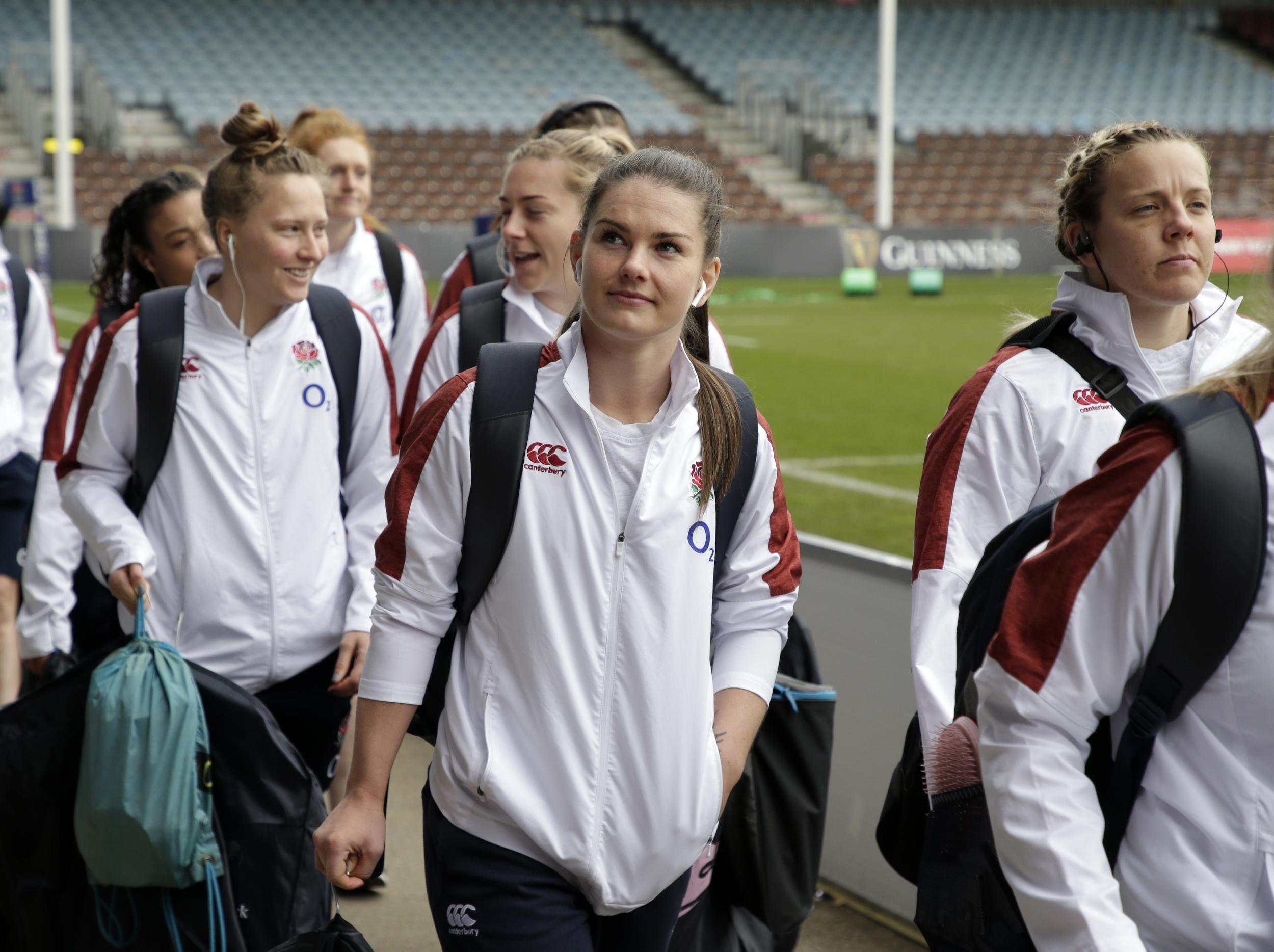 Leanne Riley stars for England and Harlequins Ladies