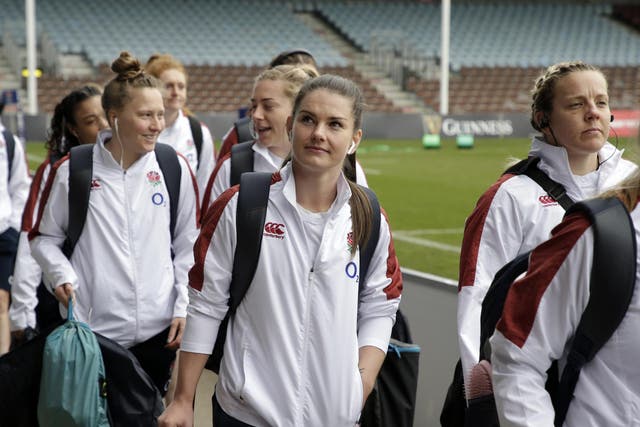 Leanne Riley stars for England and Harlequins Ladies