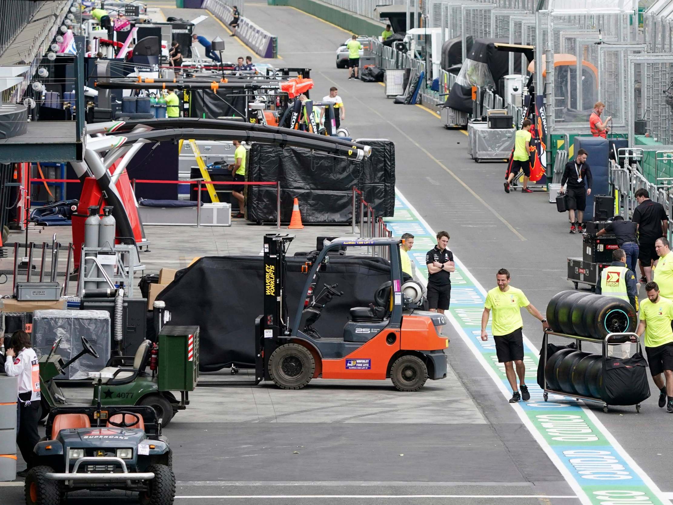 The next two Formula One races are under threat after the Australian Grand Prix was cancelled