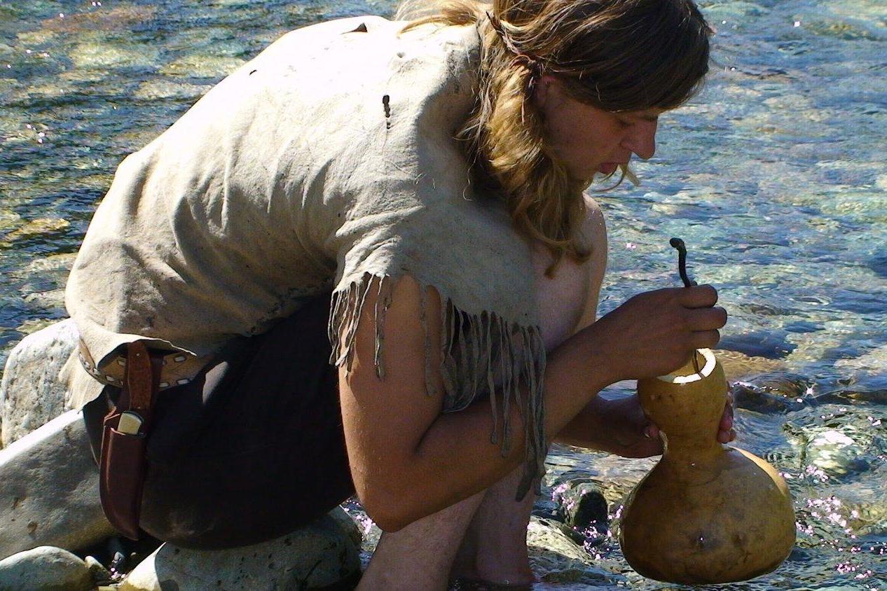 Collecting water from nearby lakes and reservoirs
