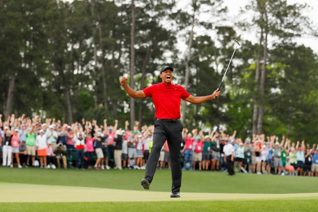 Tiger Woods won The Masters last year