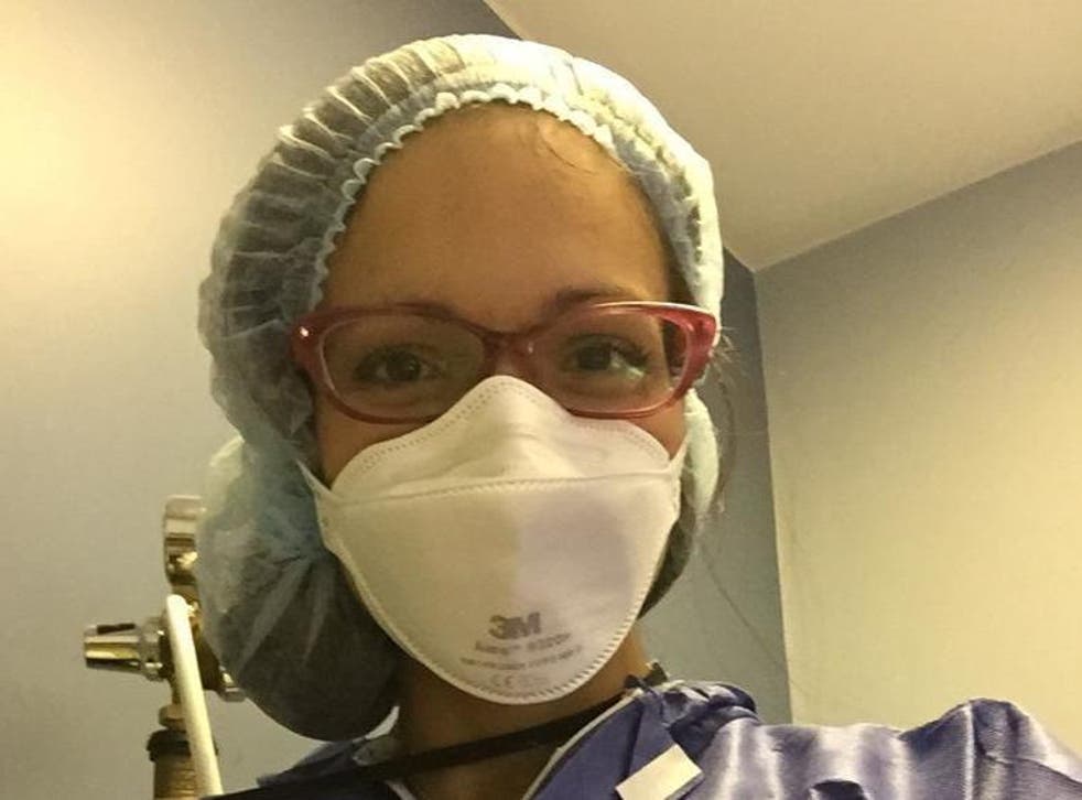 Consultant anaesthetist Maria, who works at the Sant'Orsola-Malpighi Hospital in Bologna is battling to care for patients with coronavirus