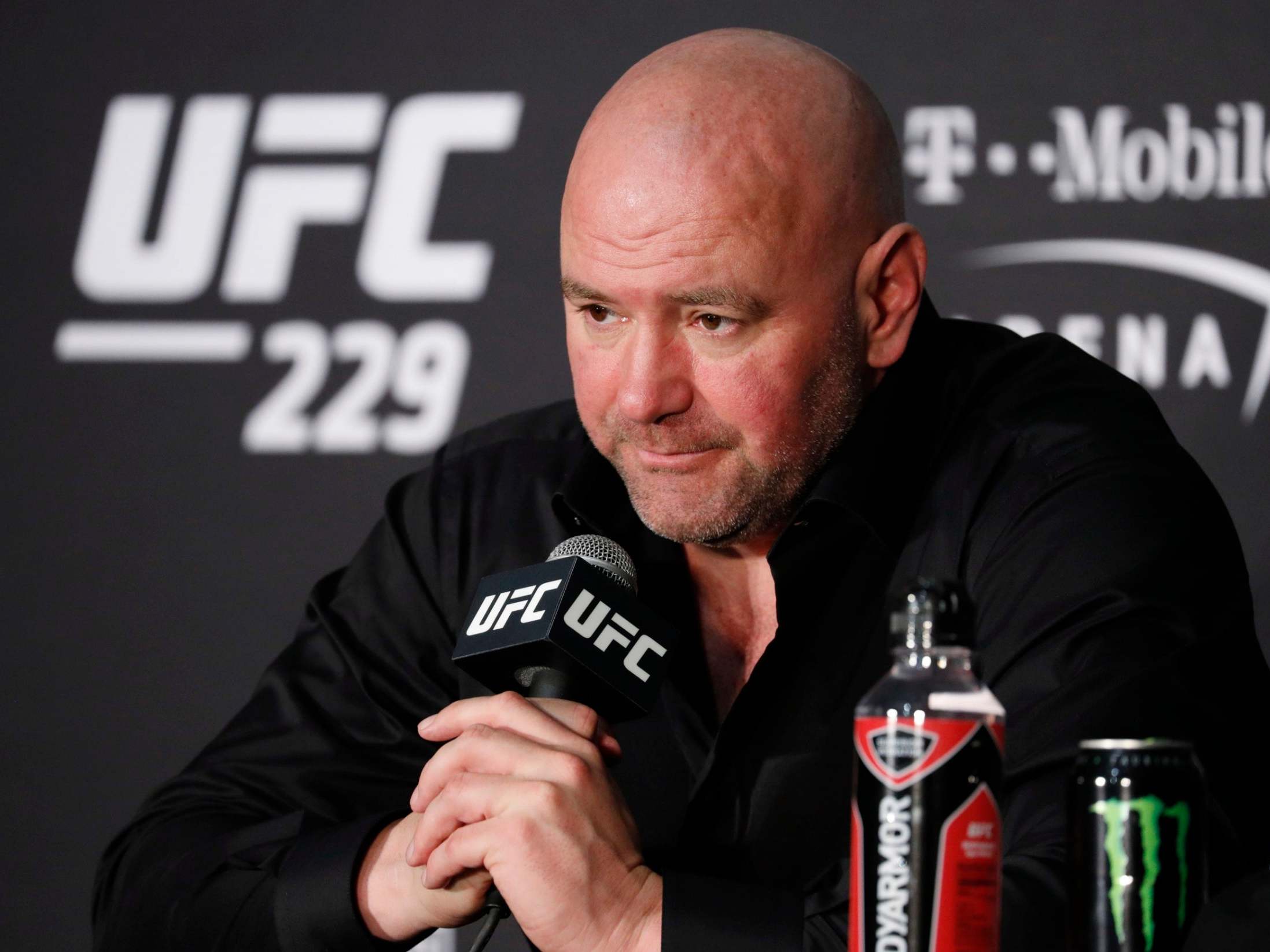 Dana White has moved the event to the United States