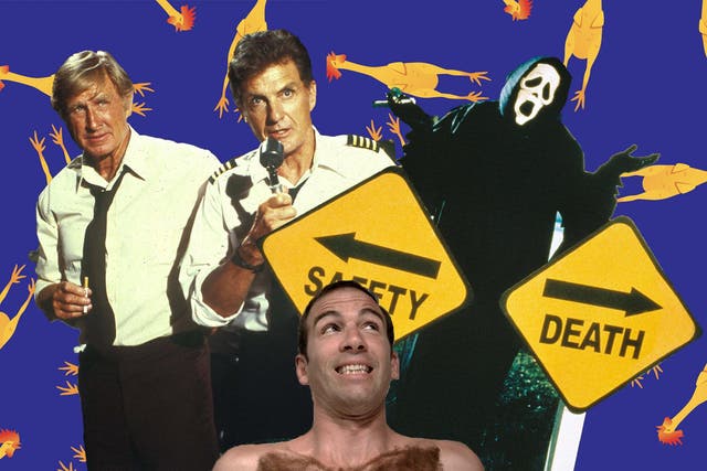 Surely you can’t be serious?: the genre went from the 1980 high of ‘Airplane!’ through to ‘Scary Movie’ in 2000 and the asinine tribute to Judd Apatow a decade ago