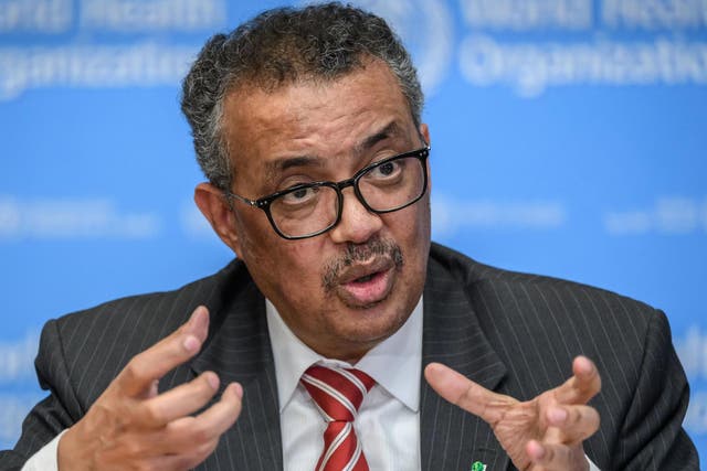 Tedros Adhanom Ghebreyesus has told countries to 'test, test, test' citizens for coronavirus