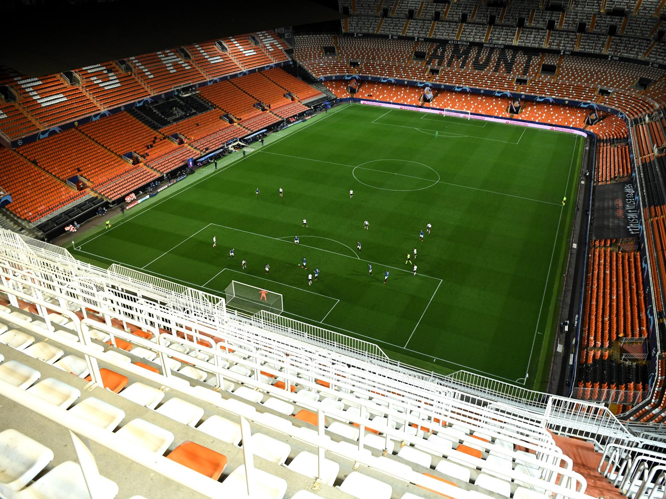 Valencia: &apos;Around 35%&apos; of players and staff test positive for coronavirus