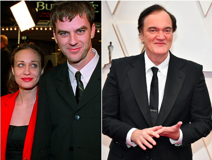 Fiona Apple and Paul Thomas Anderson in 1999 and Quentin Tarantino in 2020