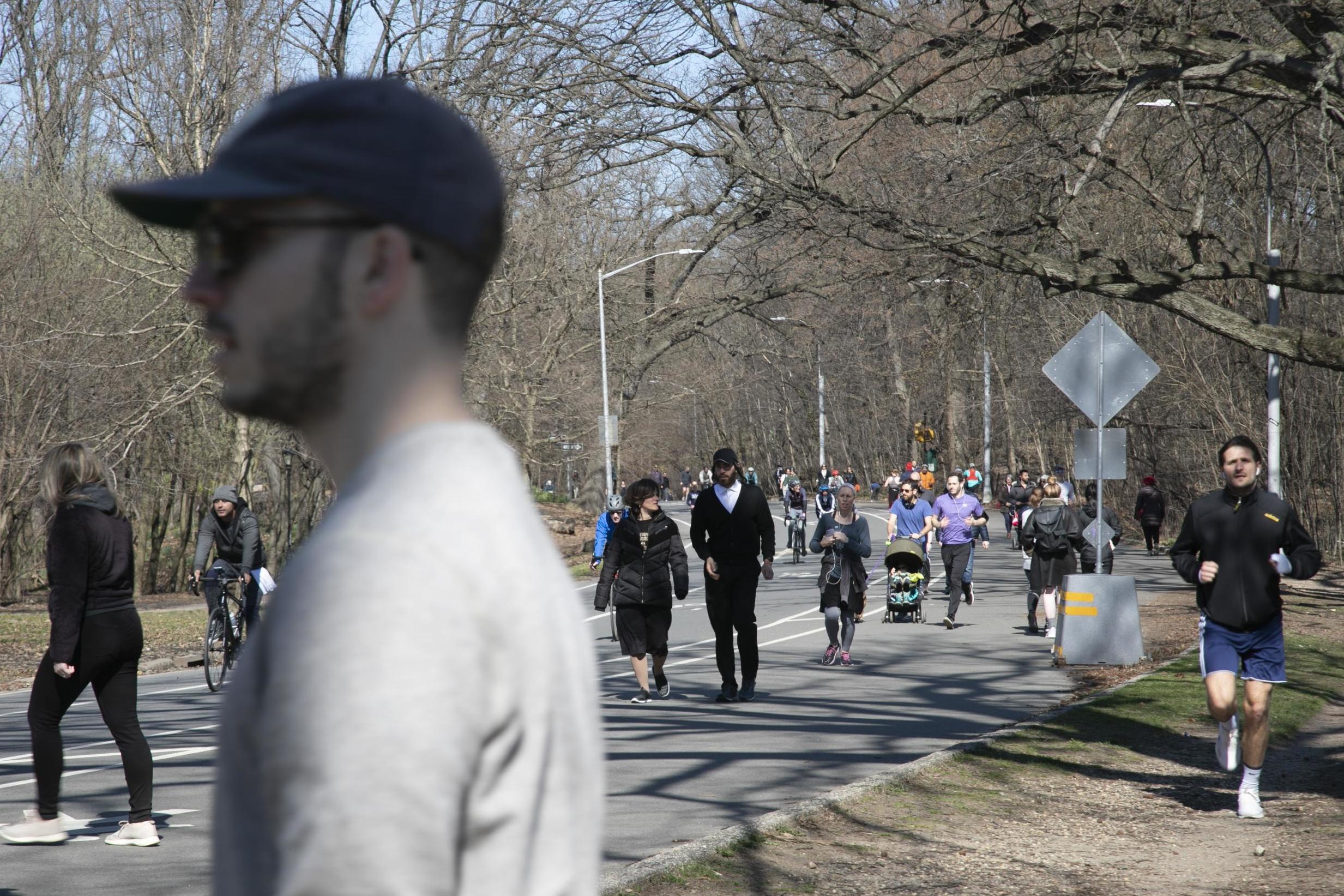 Brooklyn’s Prospect Park was packed on Sunday