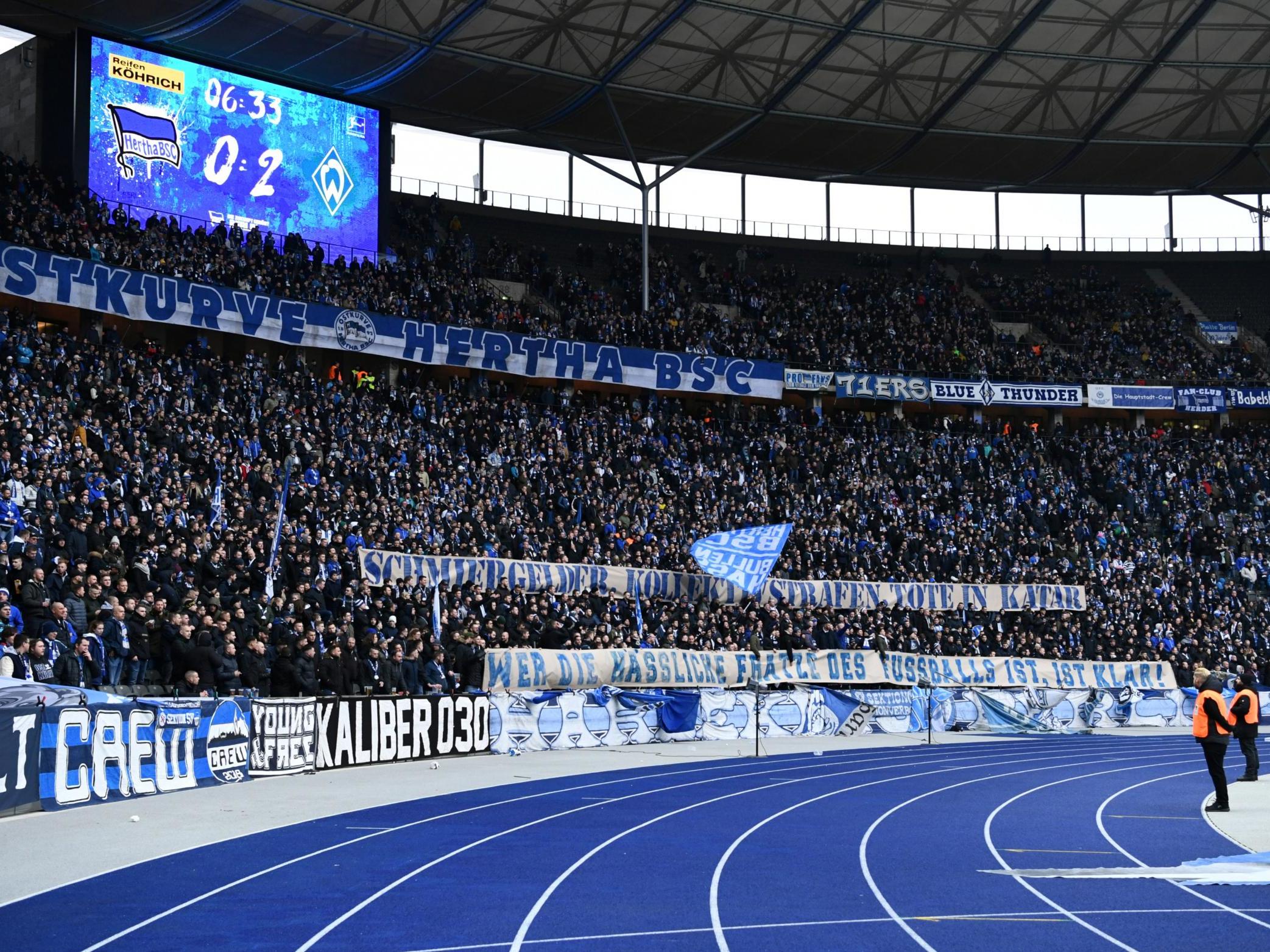 Coronavirus: Hertha Berlin player tests positive