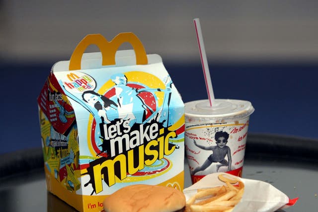 Happy Meal from a McDonald's restaurant