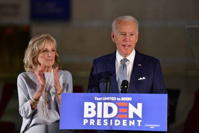 This is Joe Biden's third bid for the presidency
