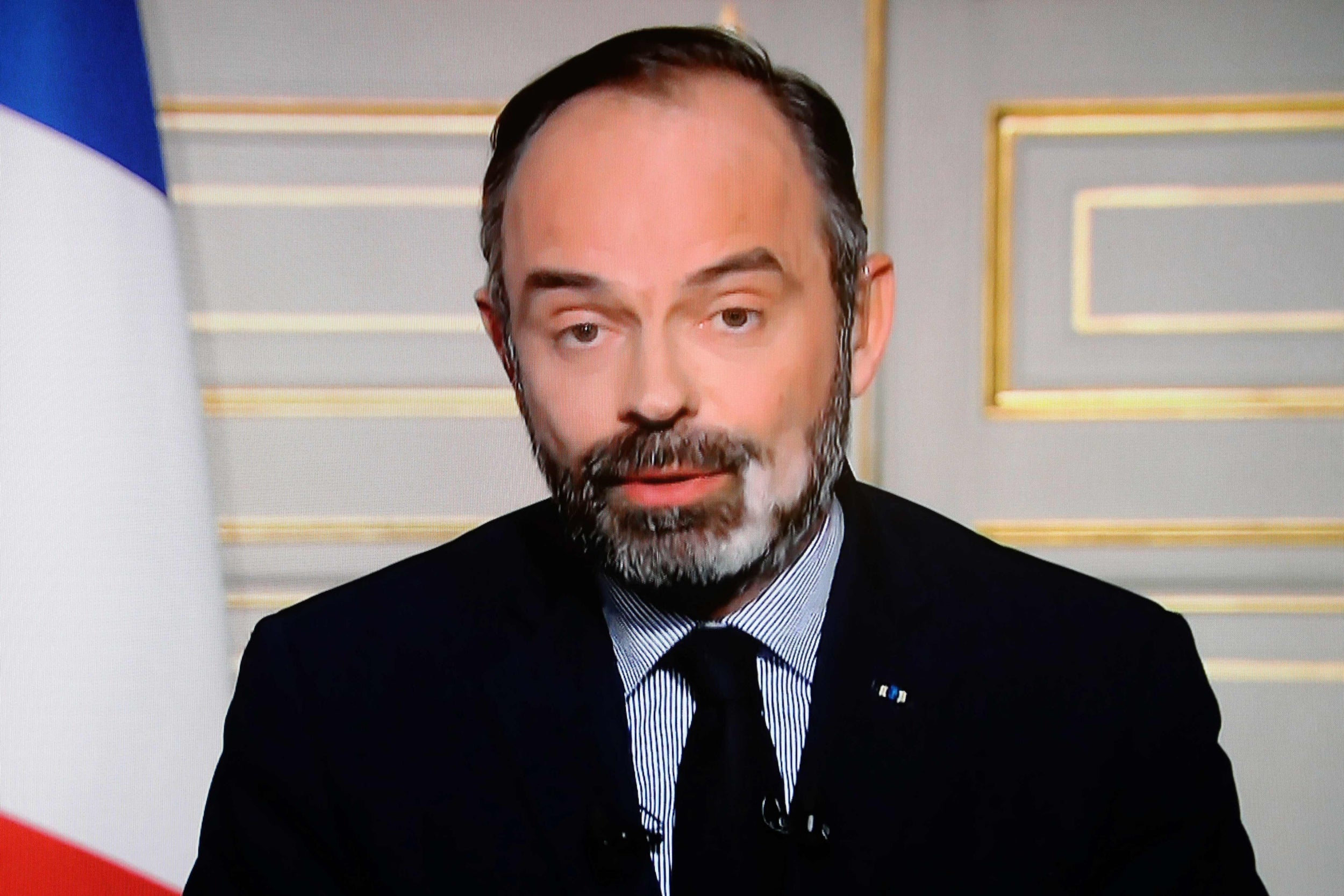 French Prime Minister Edouard Philippe issued the warning in a televised address to the nation