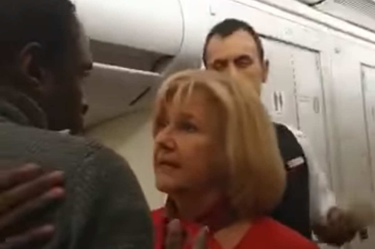 Passenger slaps and spits on flight attendant in violent outburst