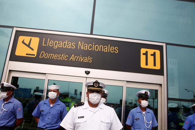 Thousands of Americans are estimated to be stranded abroad, many in Peru, as countries close borders to manage coronavirus