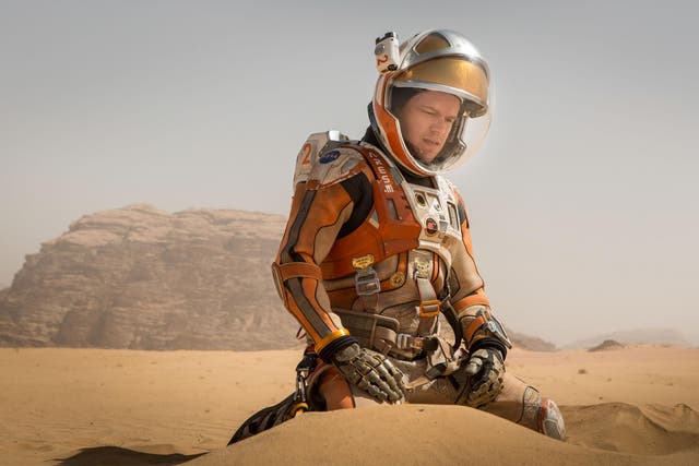 Matt Damon as a lone astronaut in ‘The Martian’ could be inspiration for those self-isolating