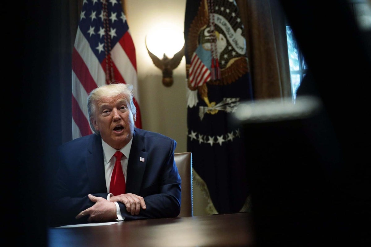 'Get the hell out of the way': Trump under attack for wavering Defence ...