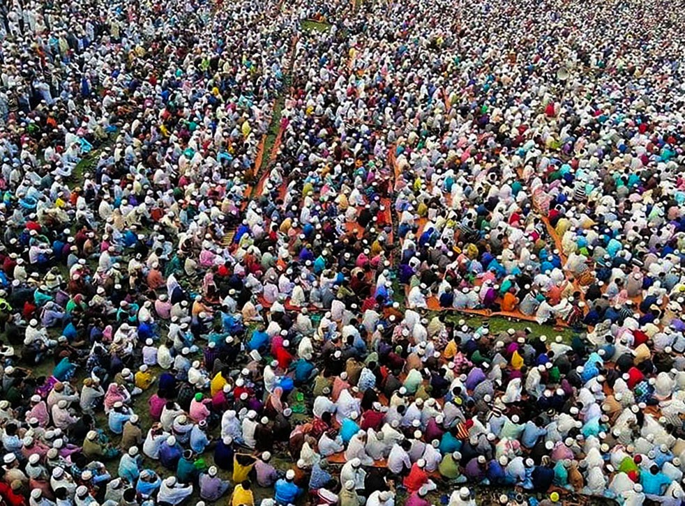 Coronavirus Mass prayer gathering is held in Bangladesh to read