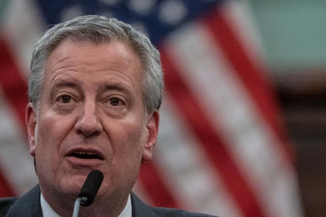 New York City Mayor, Bill de Blasio, announced on Wednesday that cases in the city had doubled