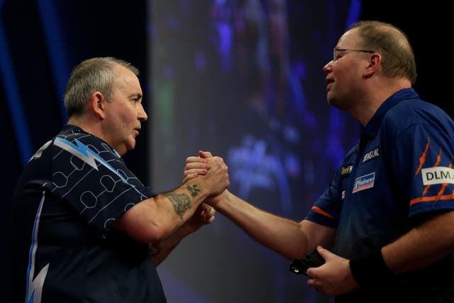 Phil Taylor and Raymond van Barneveld could take each other on in a televised charity match from their living rooms