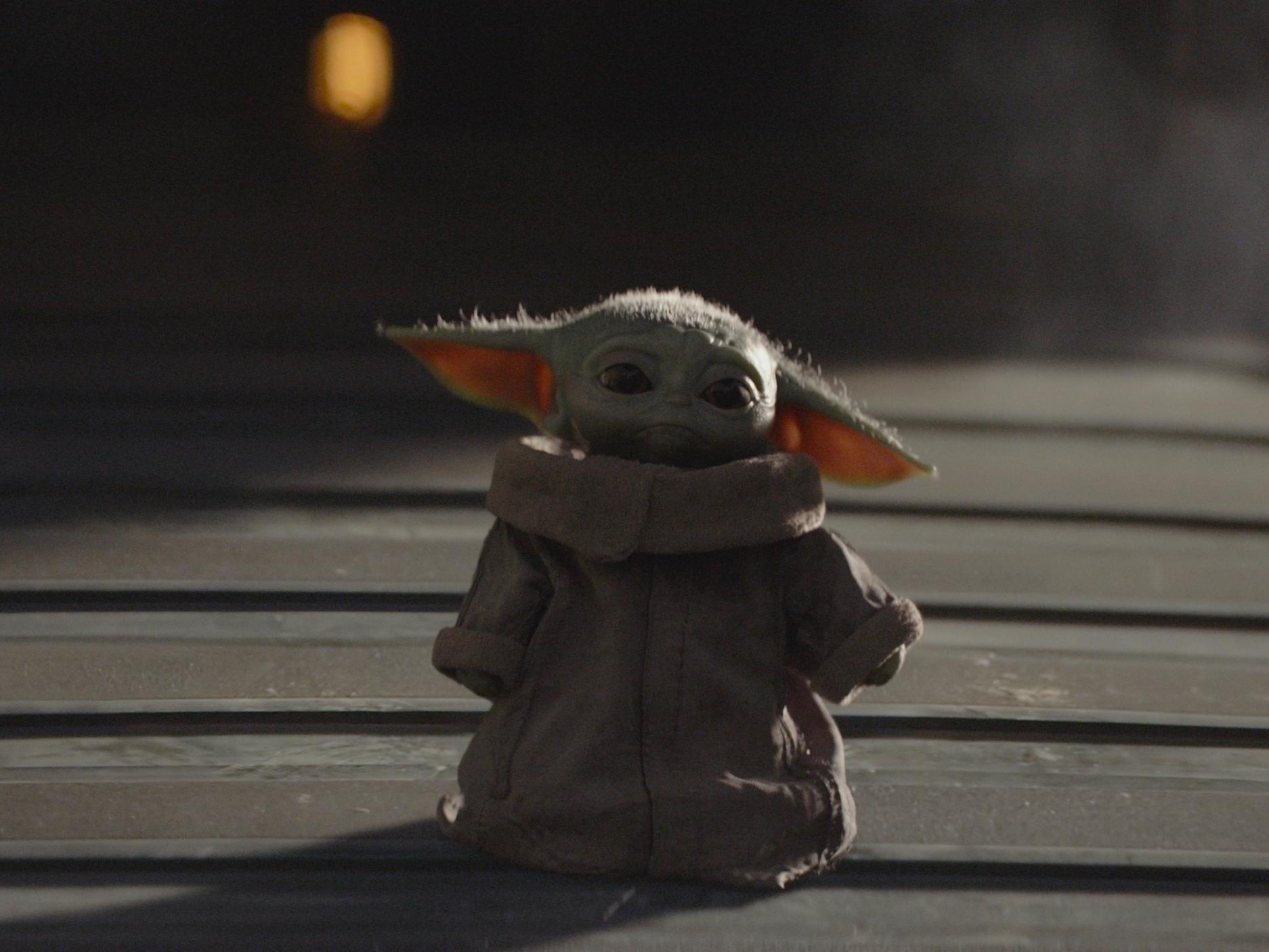 This animatronic Baby Yoda puppet looks like it's alive